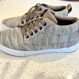 Men’s Tom’s Canvas Lace Up Tennis Shoes - 10.5
